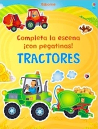 tractores con pegatinas